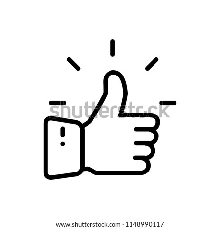 Vector icon for confident  Royalty-Free Stock Photo #1148990117