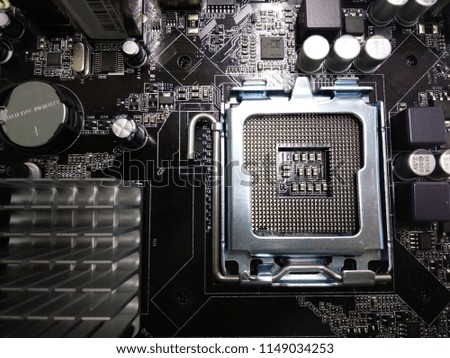 CPU Socket on motherboard