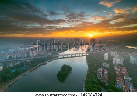 Hanoi, Vietnam Cityscape