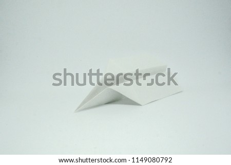 
paper plane White