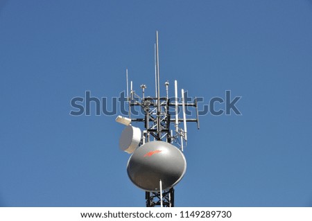 Radio communication site.
