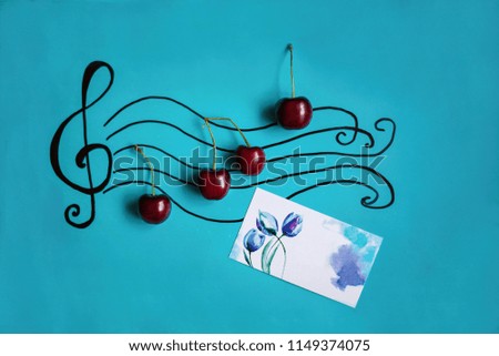 Music & cherry