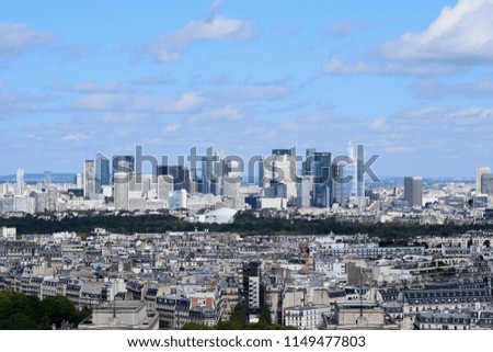 Paris from a height (Eiffeltower view)