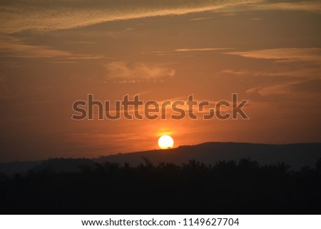 Image of sunset 