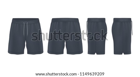 sport shorts design template,pants fashion vector illustration. Royalty-Free Stock Photo #1149639209