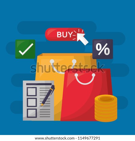 online shopping card