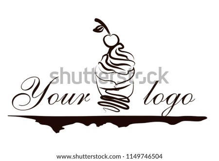 cake logo on white background