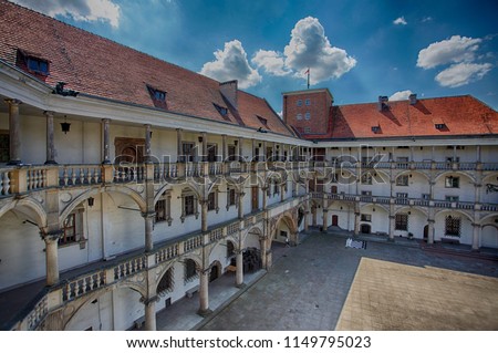 Piast Castle in Brzeg in Poland. Piast dynasty mausoleum Royalty-Free Stock Photo #1149795023