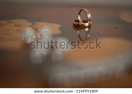 wedding rings, preparations for the wedding