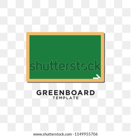 Greenboard graphic design template Royalty-Free Stock Photo #1149955706