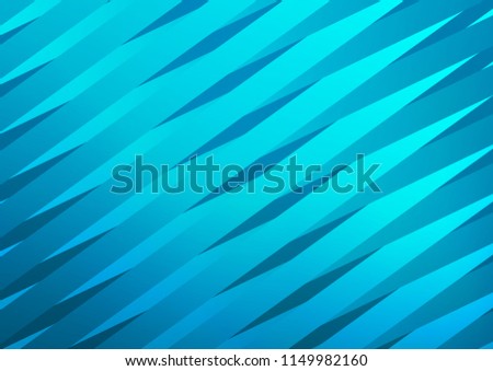 Light BLUE vector layout with flat lines. Shining colored illustration with narrow lines. The pattern can be used for websites.