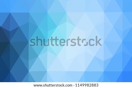 Light Gray vector gradient triangles texture. A completely new color illustration in a polygonal style. Template for cell phone's backgrounds.