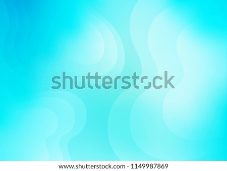 Light BLUE vector background with liquid shapes. A completely new color illustration in marble style. A completely new template for your business design.