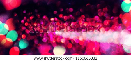 Pink rose bokeh blurred circle abstract light background. Elegant abstract sweet bokeh colorful defocused design