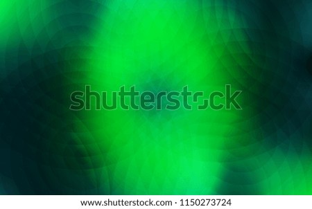 Light Green vector cover with spots. Modern abstract illustration with colorful water drops. Pattern can be used as texture of wallpapers.