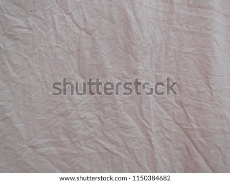 Wrinkled Bed Sheet