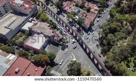 Aerial Shots of Michoacan Morelia Historic District