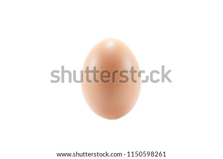 Picture of raw eggs and cracked eggs with white background.