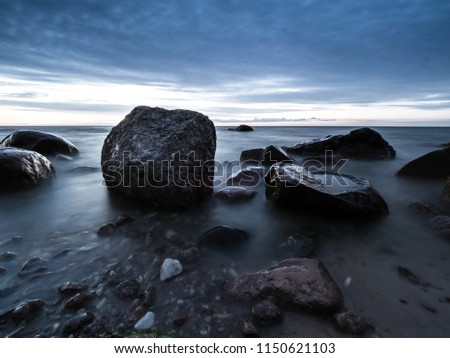 Nature, seascape with rocks