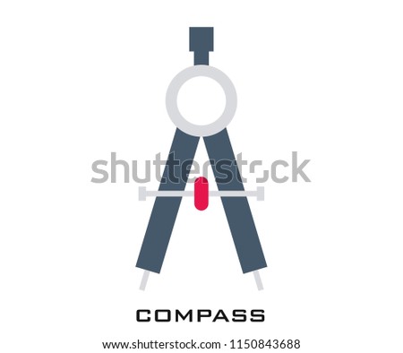 Compass icon signs