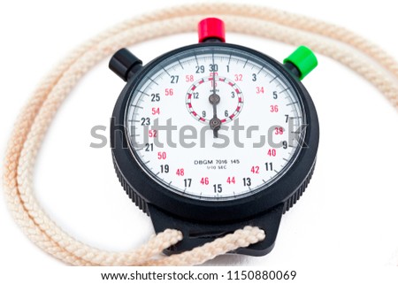 close up shot of a stopwatch with rope