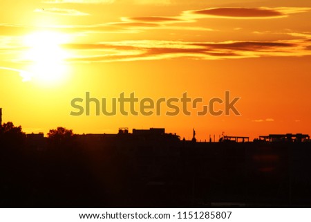 Sunset over San Antonio, Ibiza