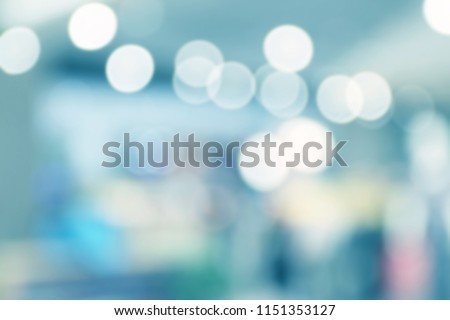 Abstract blur image of Shopping mall with bokeh for background usage Royalty-Free Stock Photo #1151353127
