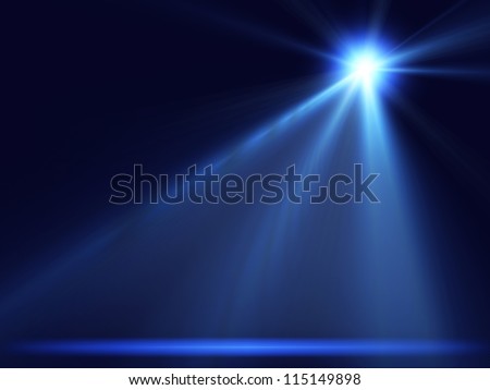 concert lighting against a dark background ilustration Royalty-Free Stock Photo #115149898