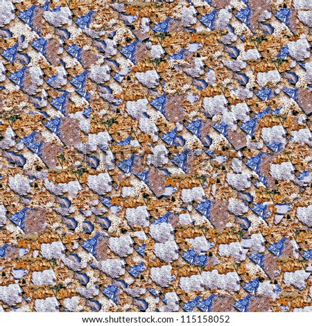 Small stones seamless background. (Seamless pattern for continuous replicate).