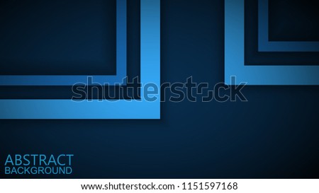 Modern abstract Blue background 