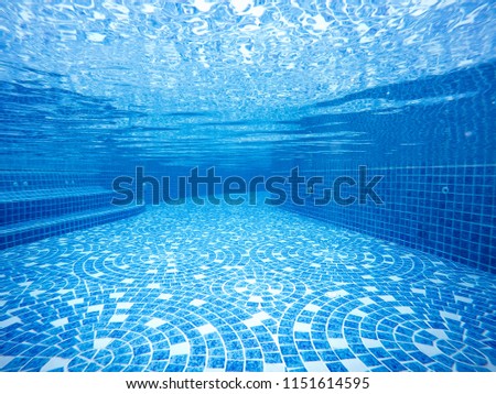 background' The Design under pools empty blue water transparent tiles blend ocean