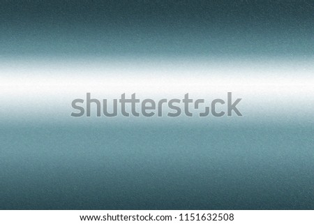 Texture of green metal pipe, abstract background