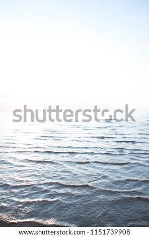  blue and white sea and sky  Royalty-Free Stock Photo #1151739908