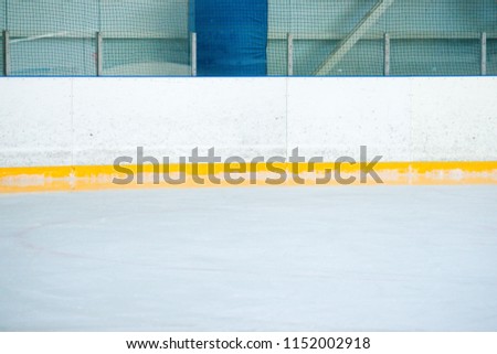 Ice skating hall