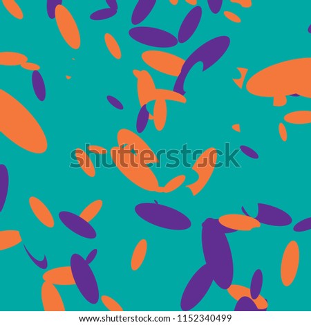 Colorful circles. Abstract pattern with color Confetti on a Background. Vector radiant design. Modern Bright Pattern for cards,banners,print. A Scattering of Ellipses. Placer from the circles.