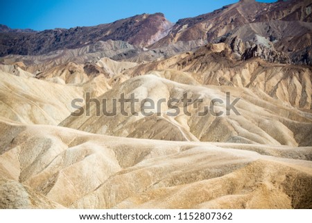 Sabrinsky point death valley Royalty-Free Stock Photo #1152807362