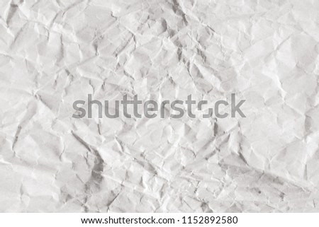 Backgrounf of old wrinkled crumpled craft package wrapping paper texture