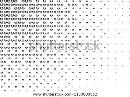 Vector illustration, abstract halftone backdrop in white and black tones in pop art style, monochrome gray background with gradient