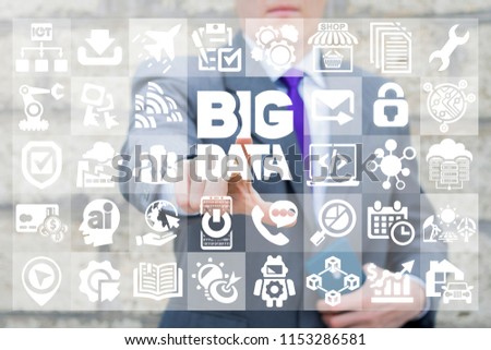 Big Data concept. Data Analytics Transformation Digital Computing Web Technology.