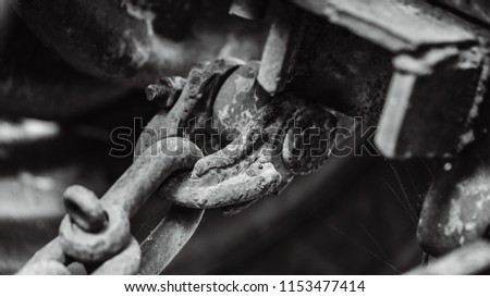 Rusty Steel Chain