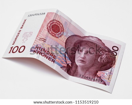 Detail photo of 100 Norwegian krones