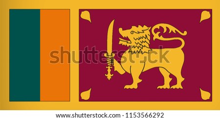 Flag of the Sri Lanka