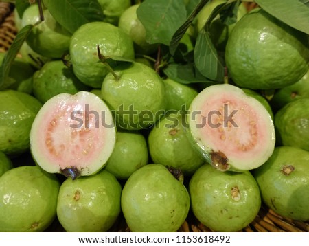 I like pink guava. We usually know white guava, but if we know pink guava, we will definitely like pink guava. 