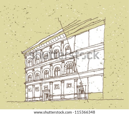 Sketching Historical Architecture in Italy