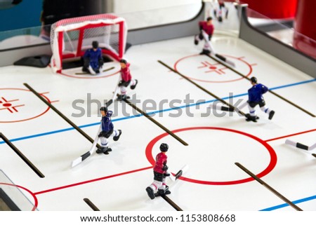 table hockey, game