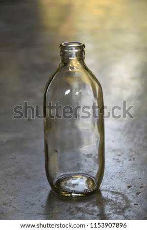 Glass bottles, Soda glass
