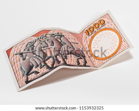 Detail photo of 1000 Danish krones