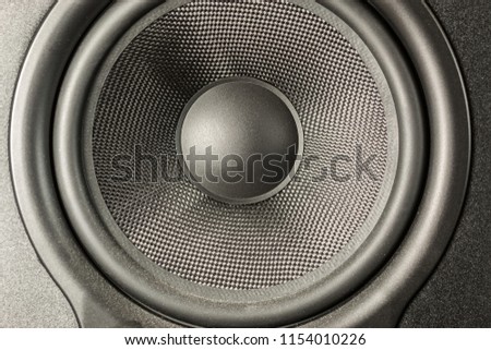 Loudspeaker boxes for good sound Royalty-Free Stock Photo #1154010226