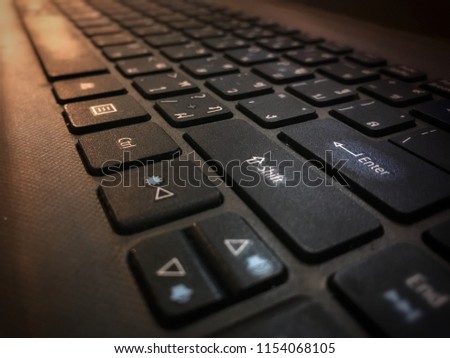 Keyboard for connection