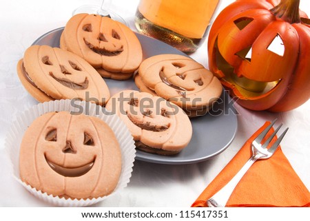 halloween biscuits